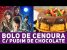 BOLO DE CENOURA COM PUDIM DE CHOCOLATE INVERTIDO – STRANGER THINGS – Uma Pitada de Cultura Pop #03