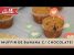 Muffin de Banana com Chocolate – Receitas de Minuto #112