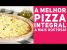 A MELHOR PIZZA INTEGRAL DO MUNDO (Como fazer massa para pizza integral) – Receitas de Minuto #355