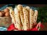 Palitos de pão de queijo com bacon
