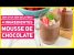 MOUSSE DE CHOCOLATE PRONTO EM 5 MINUTOS! SÓ 4 INGREDIENTES (Sem Ovo!) | Receitas de Minuto 507