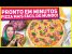 A PIZZA MAIS FÁCIL DO MUNDO PRONTA EM MINUTOS! Não precisa deixar crescer | Receitas de Minuto 640